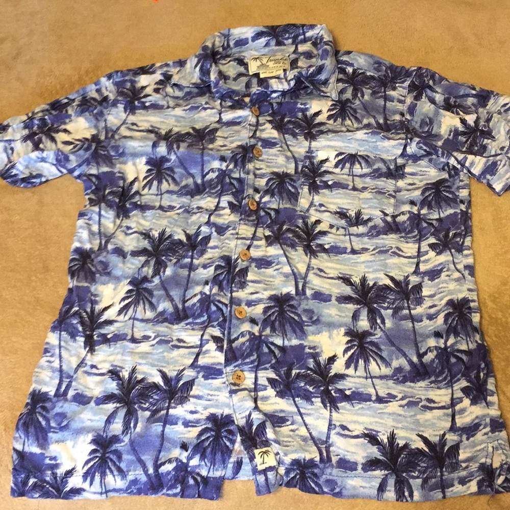 Tropical Button Up Shirt